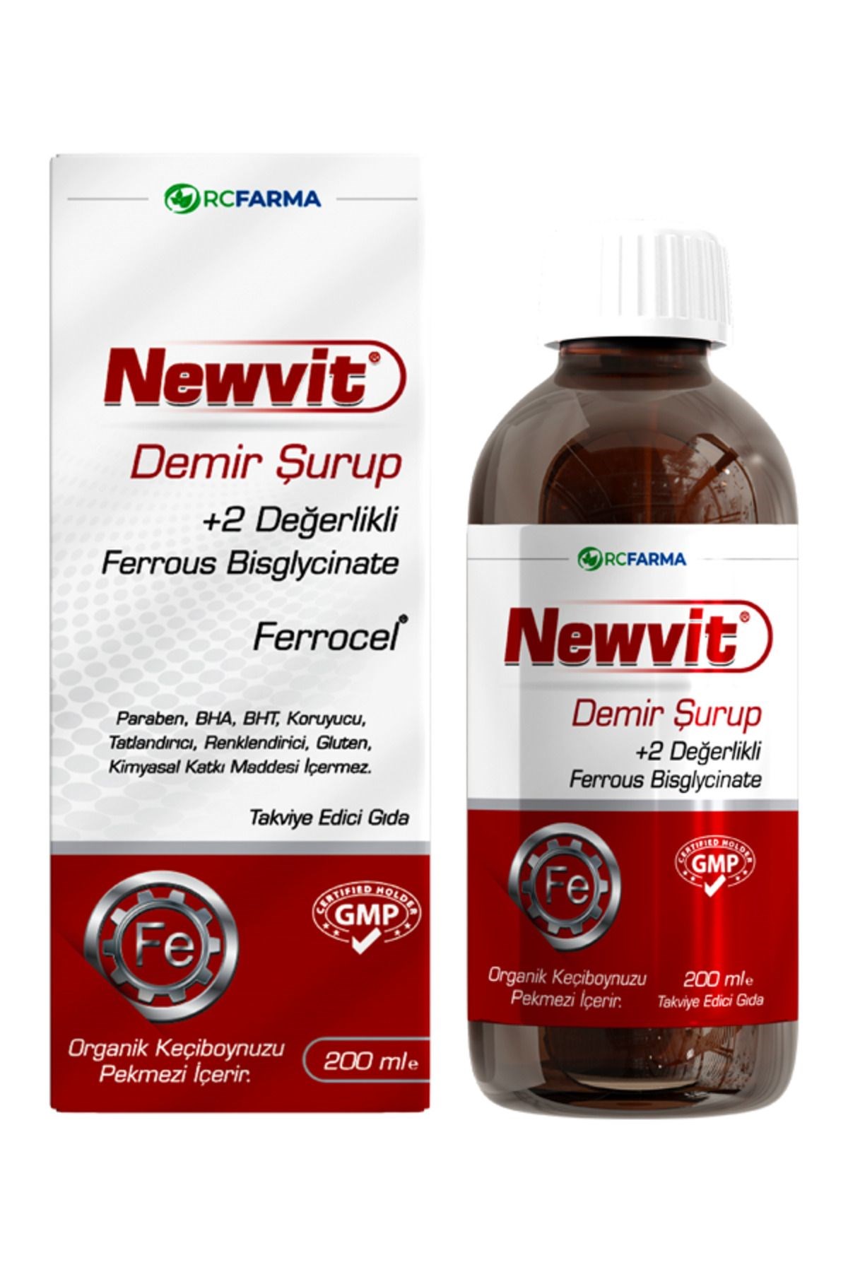 Newvit Demir Şurup 200 ml