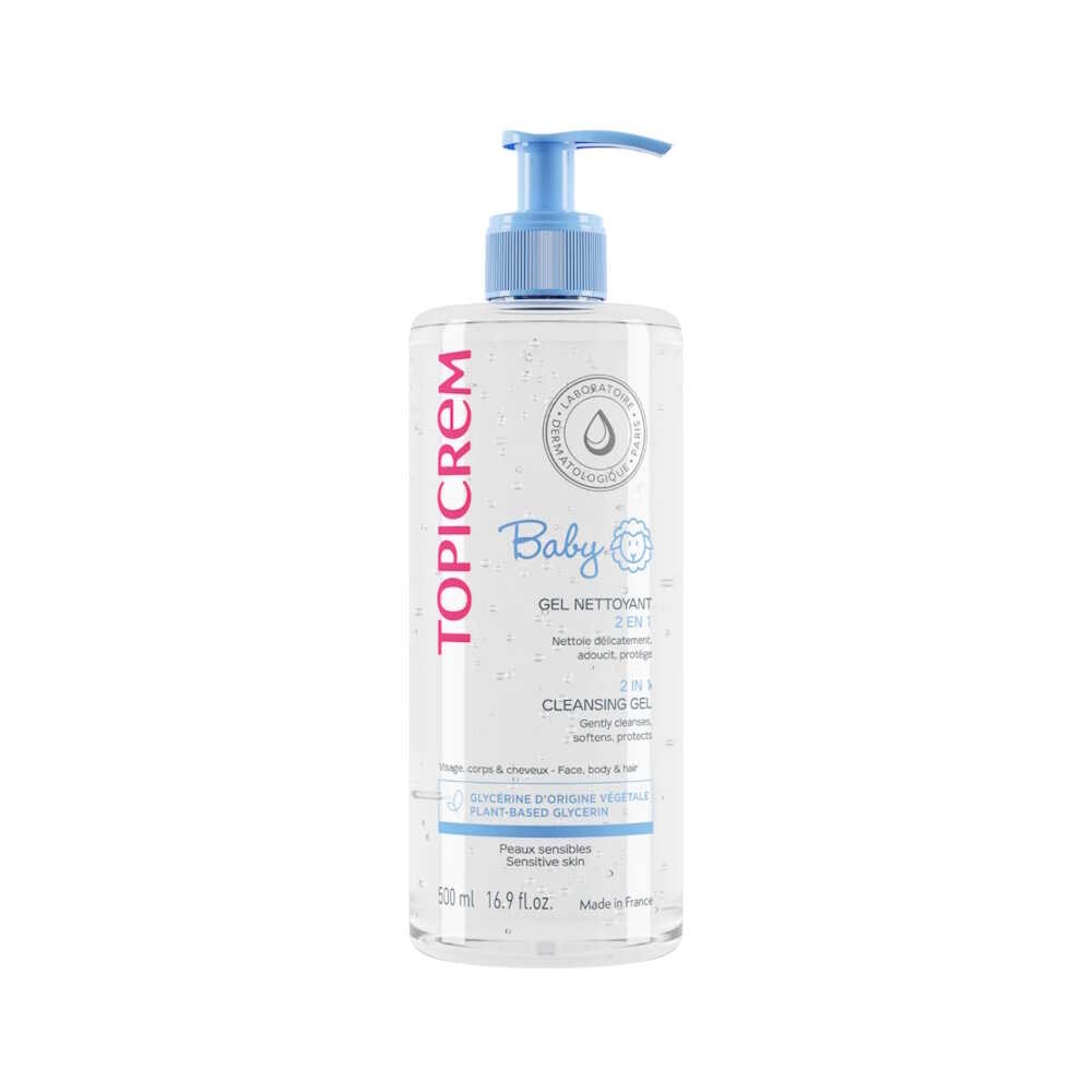 Topicrem 2 in 1 Cleansing Gel 500 ml