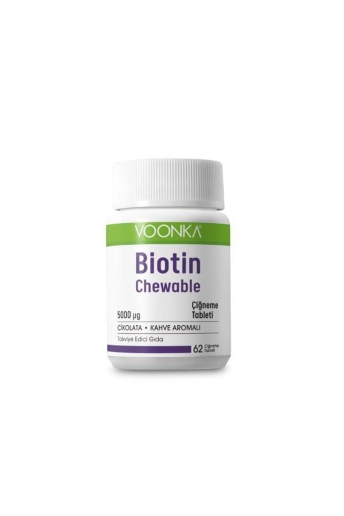 Biotin Chewable 62 Çiğneme Tableti