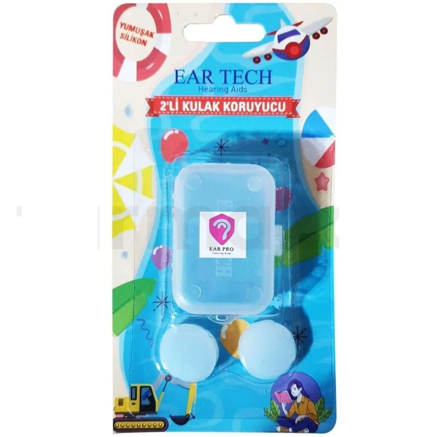Ear Tech Kulak Tıkacı Silikon 2’li