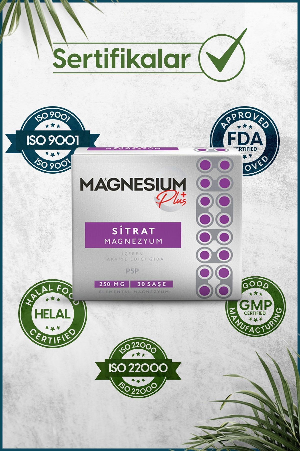 Goodday Magnesium Plus Sitrat 30 Saşe