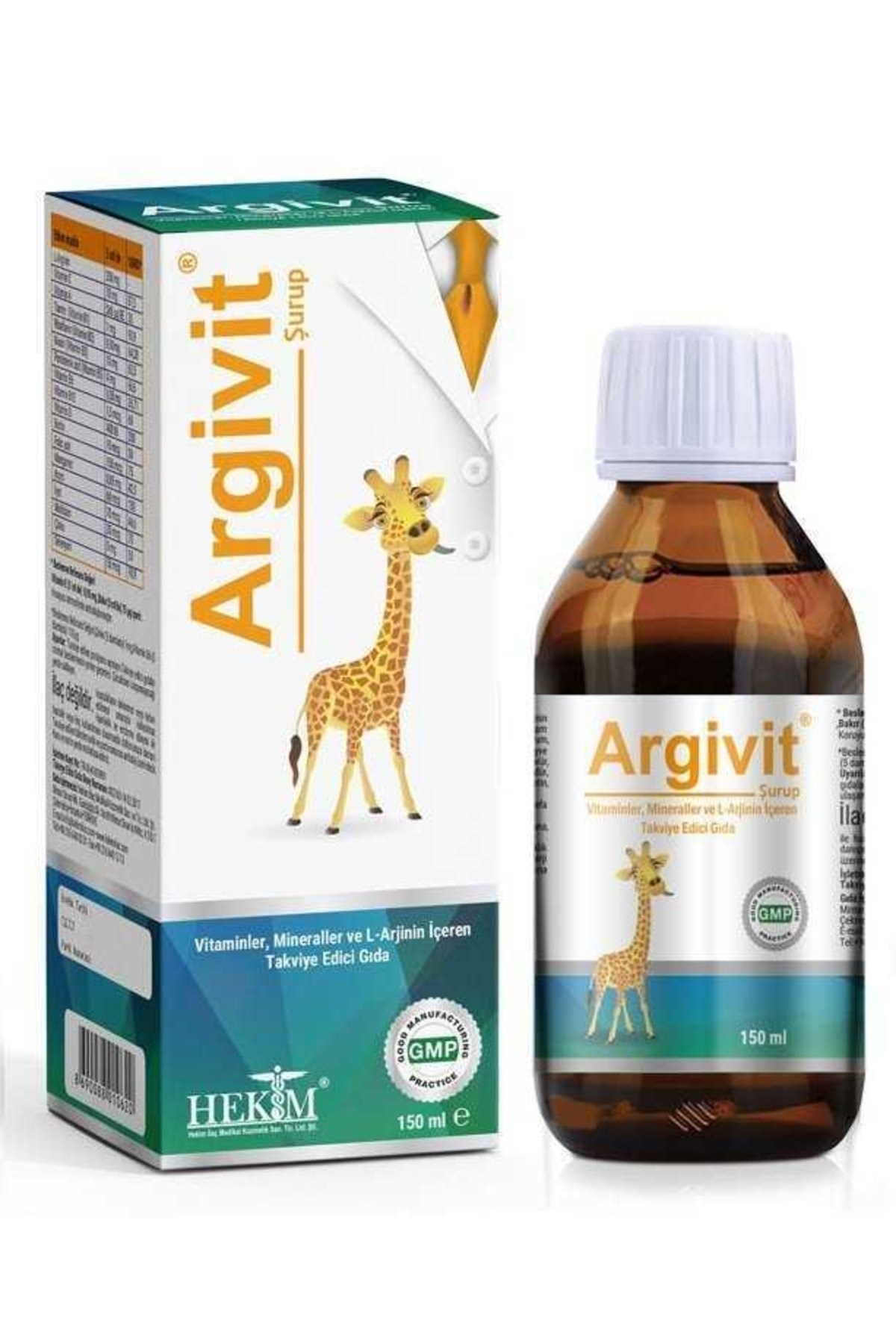 Argivit Şurup Multivitamin Takviye Edici Gıda 150 ml