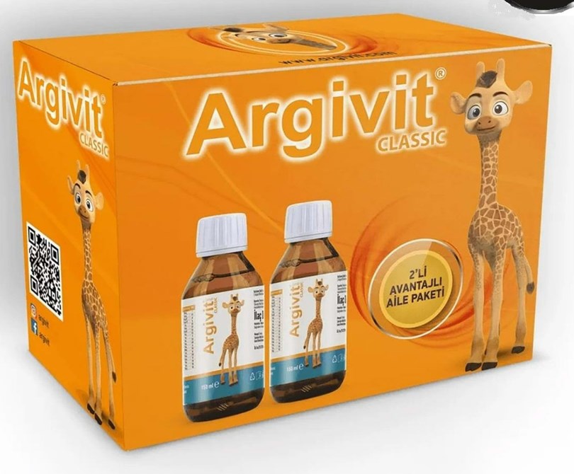 Argivit Classic Şurup 150 ml - 2’li Avantajlı Aile Paketi