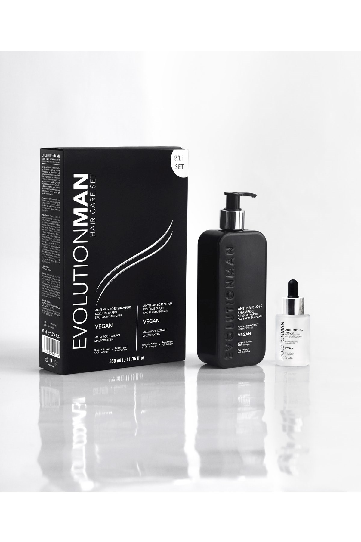 Dökülme Karşıtı Saç Bakım Seti - Serum Ve Şampuan 2’li Set