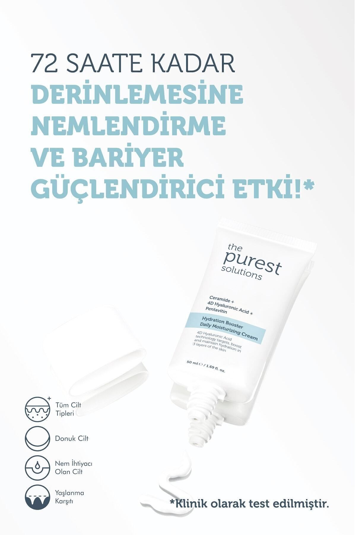 The Purest Solutions 24 Saat Etkili Günlük Yoğun Nemlendirici Bakım Kremi 50 ml