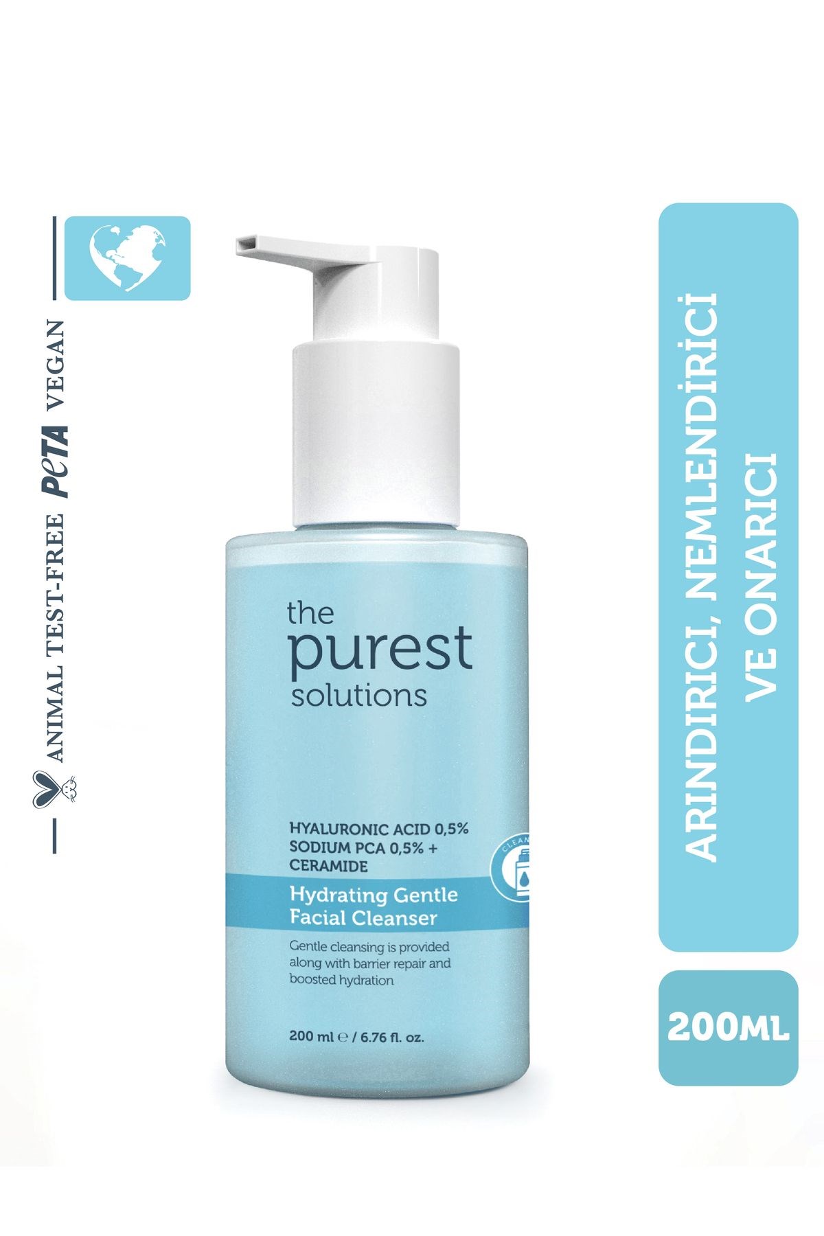 The Purest Solutions Hydrating Gentle Facial Cleanser 200 ml