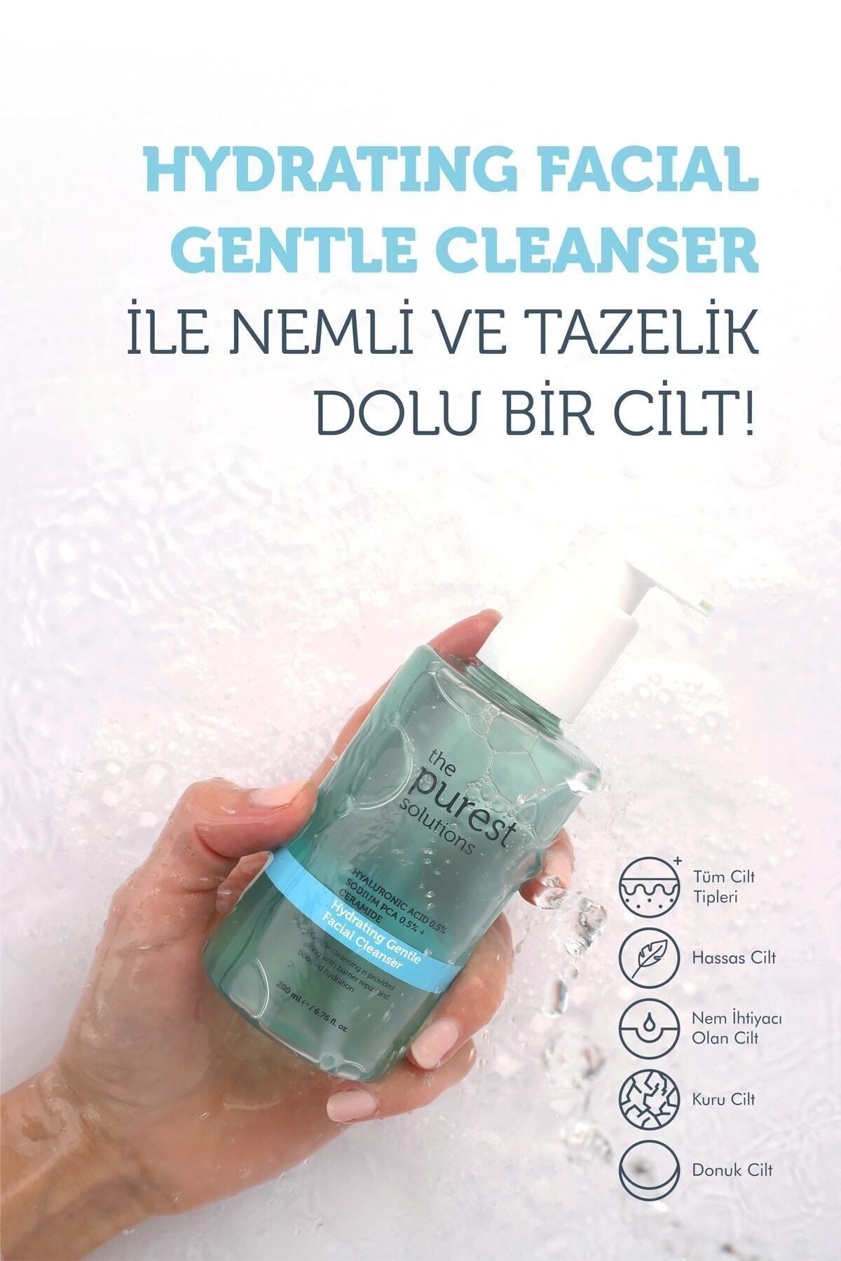 The Purest Solutions Hydrating Gentle Facial Cleanser 200 ml