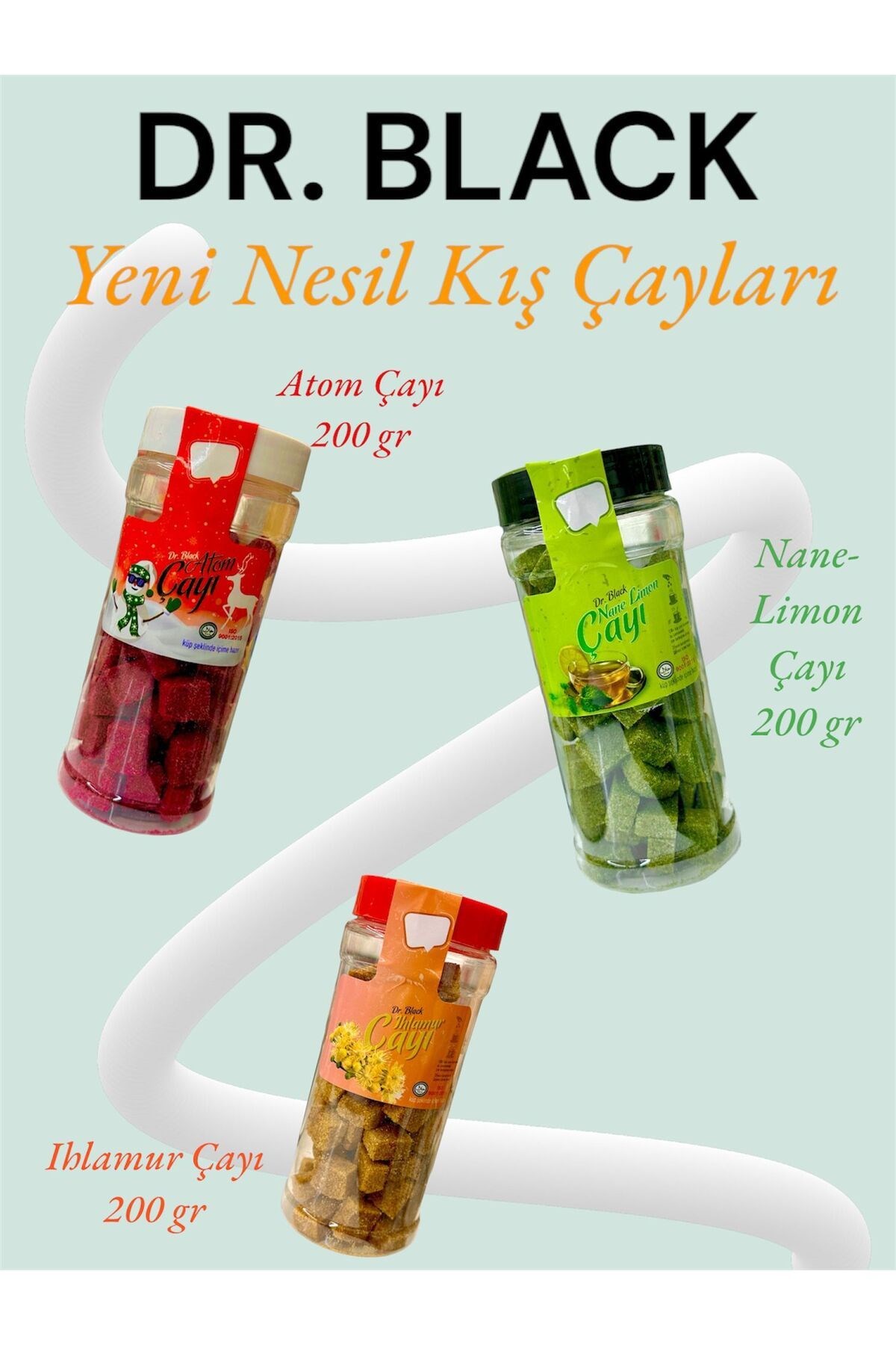 Dr. Black Bitkisel Ihlamur Atom Çayı 200 gr