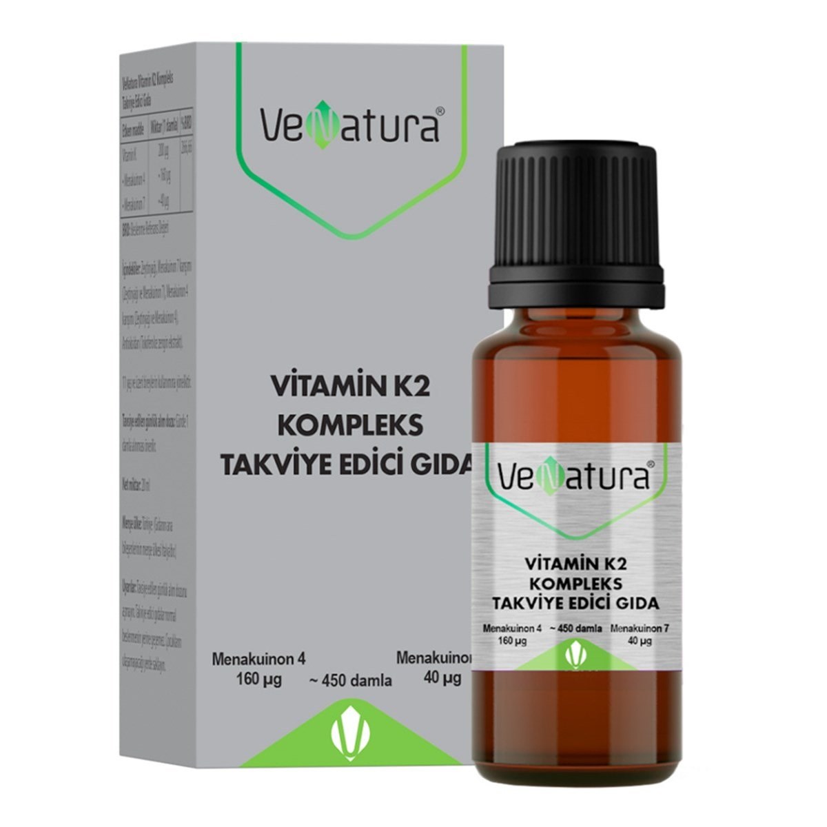 Venatura Vitamin K2 Kompleks Damla 20 ml