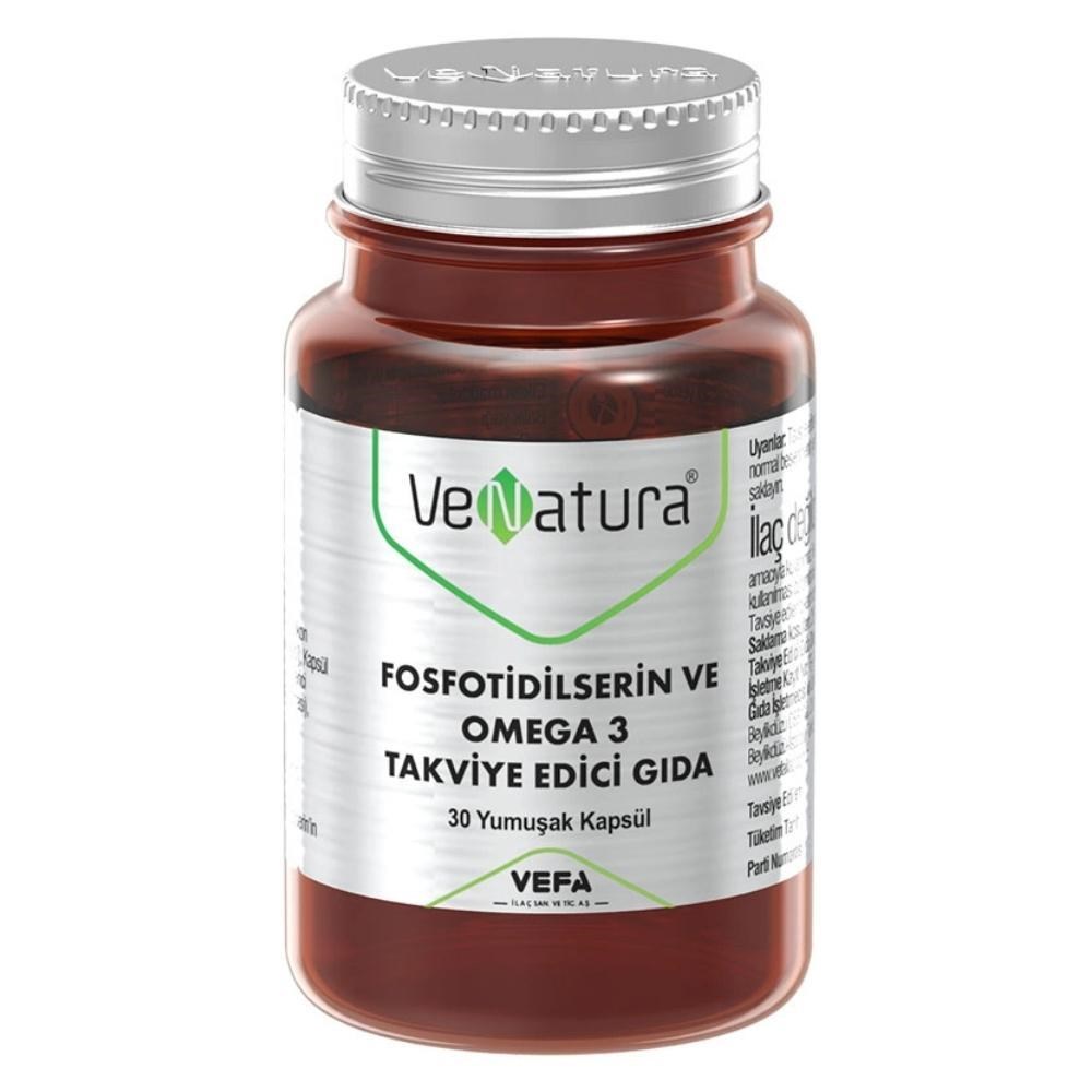 Venatura Fosfotidilserin Omega-3 30 Kapsül
