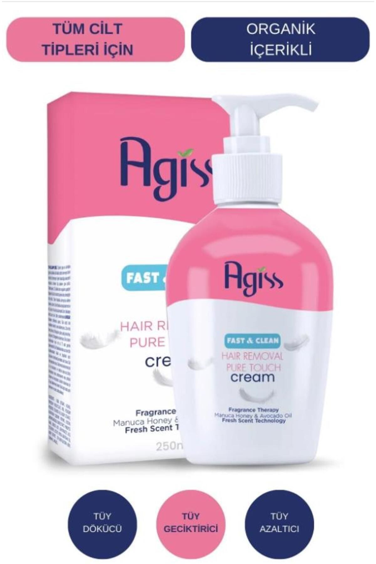 Agiss Tüy Dökücü Krem 10 Özel Kürlü 250 ml