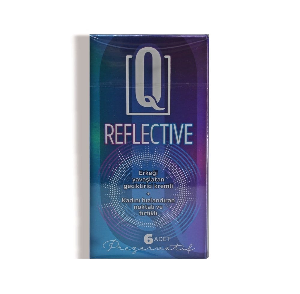 Q Reflective Condom 6’lı