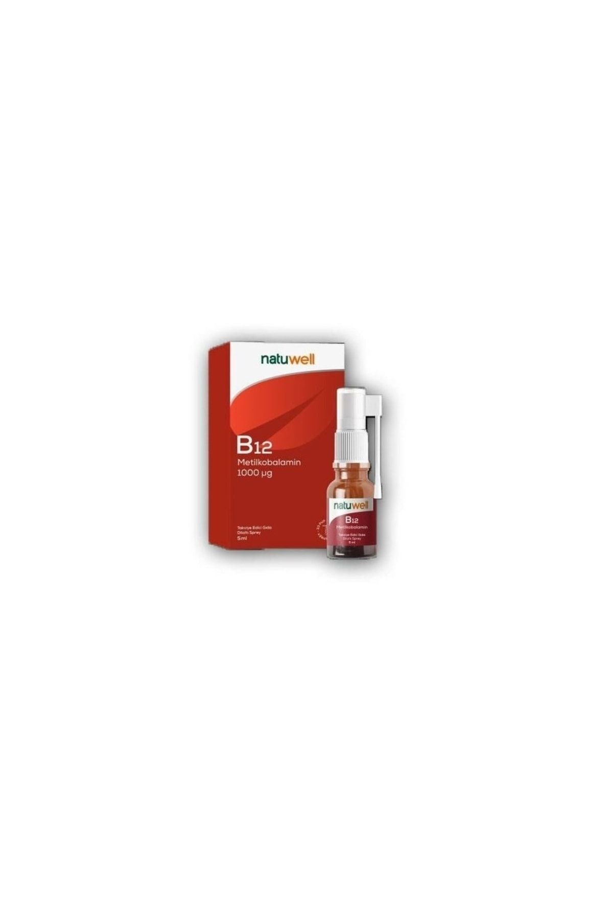 Natuwell Vitamin B12 Metilkobalamin Sprey 5 ml