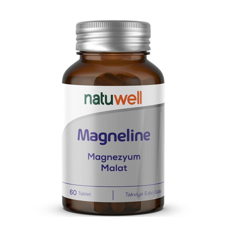 NATUWELL MAGLELINE 60 TABLET MAGNEZYUM MALAT