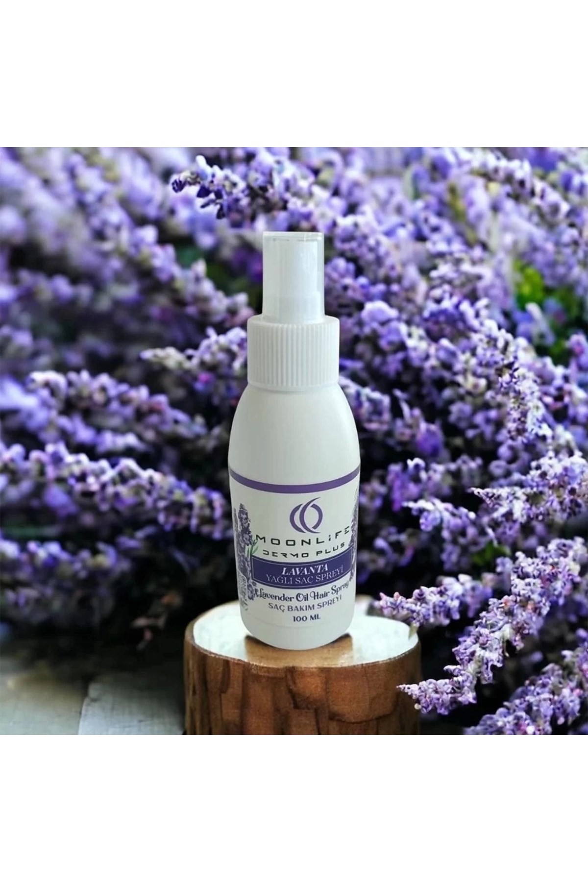 Moonlife Bit Kovucu Lavanta Yağlı Saç Spreyi 100 ml