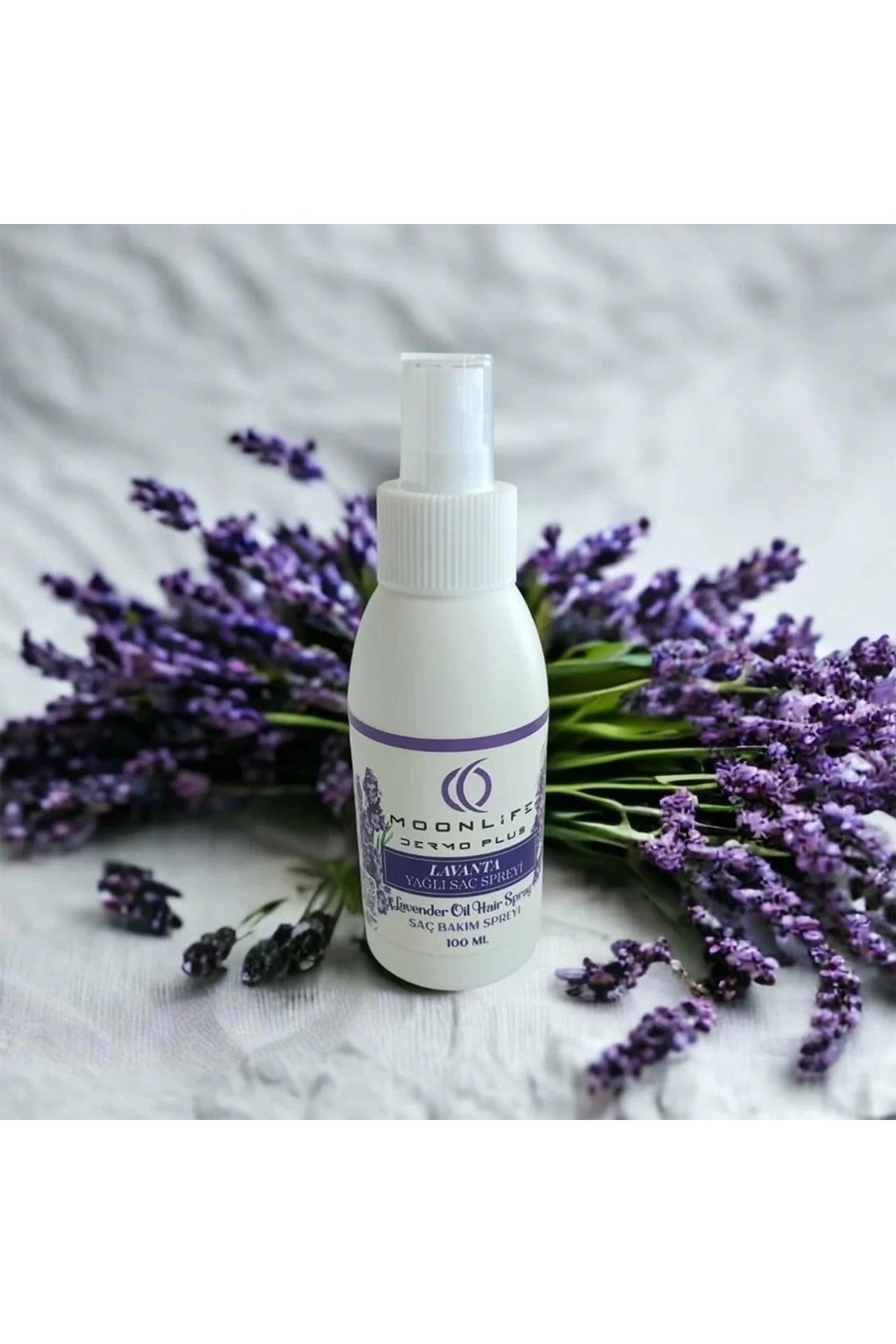 Moonlife Bit Kovucu Lavanta Yağlı Saç Spreyi 100 ml