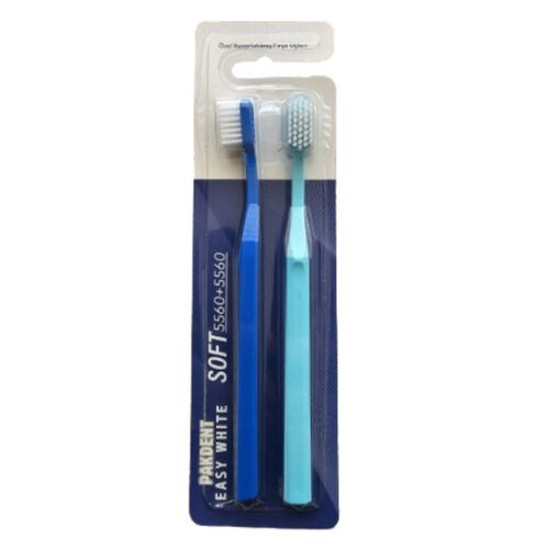 Pakdent Easy White 5460 Diş Fırçası Yumuşak 2’li