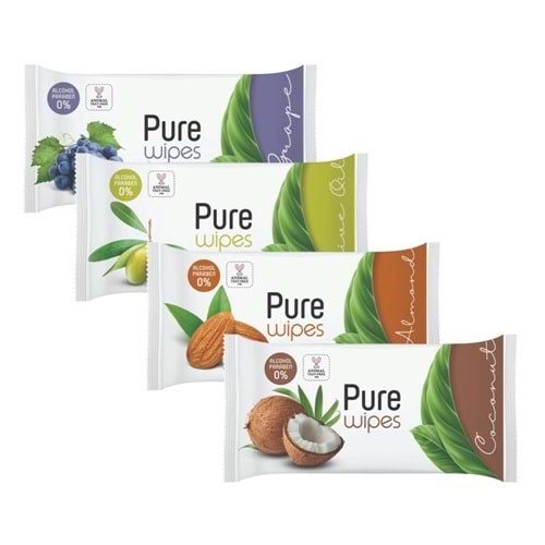 PURE WIPES ISLAK MENDIL 50 LI