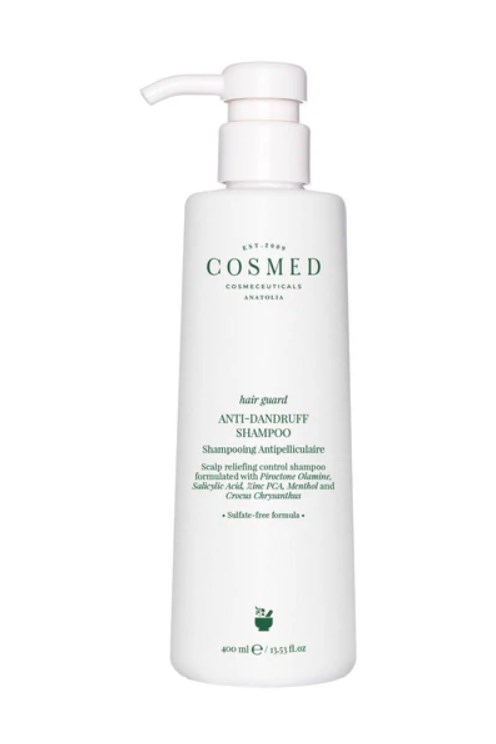 Cosmed Hair Guard Anti-Dandruff Shampoo - Sülfatsız Tuzsuz Kepeğe Karşı Salisilik Asit ve Mentol İçe