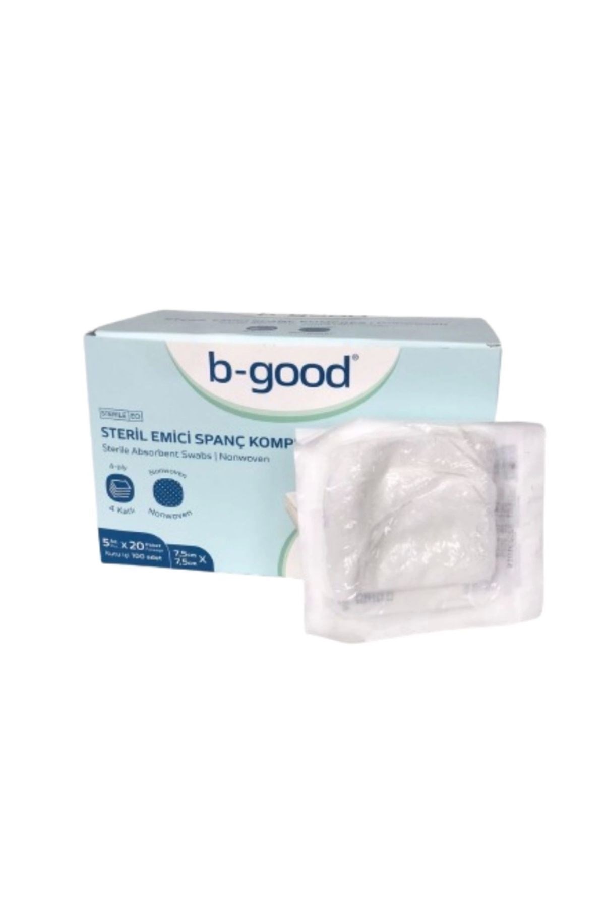 B-Good Steril Emici Spanç Kompres 100’lü NW