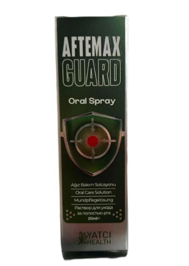 Aftemax Guard Oral Ağız Bakım Solüsyonu Sprey Cam 20 ml