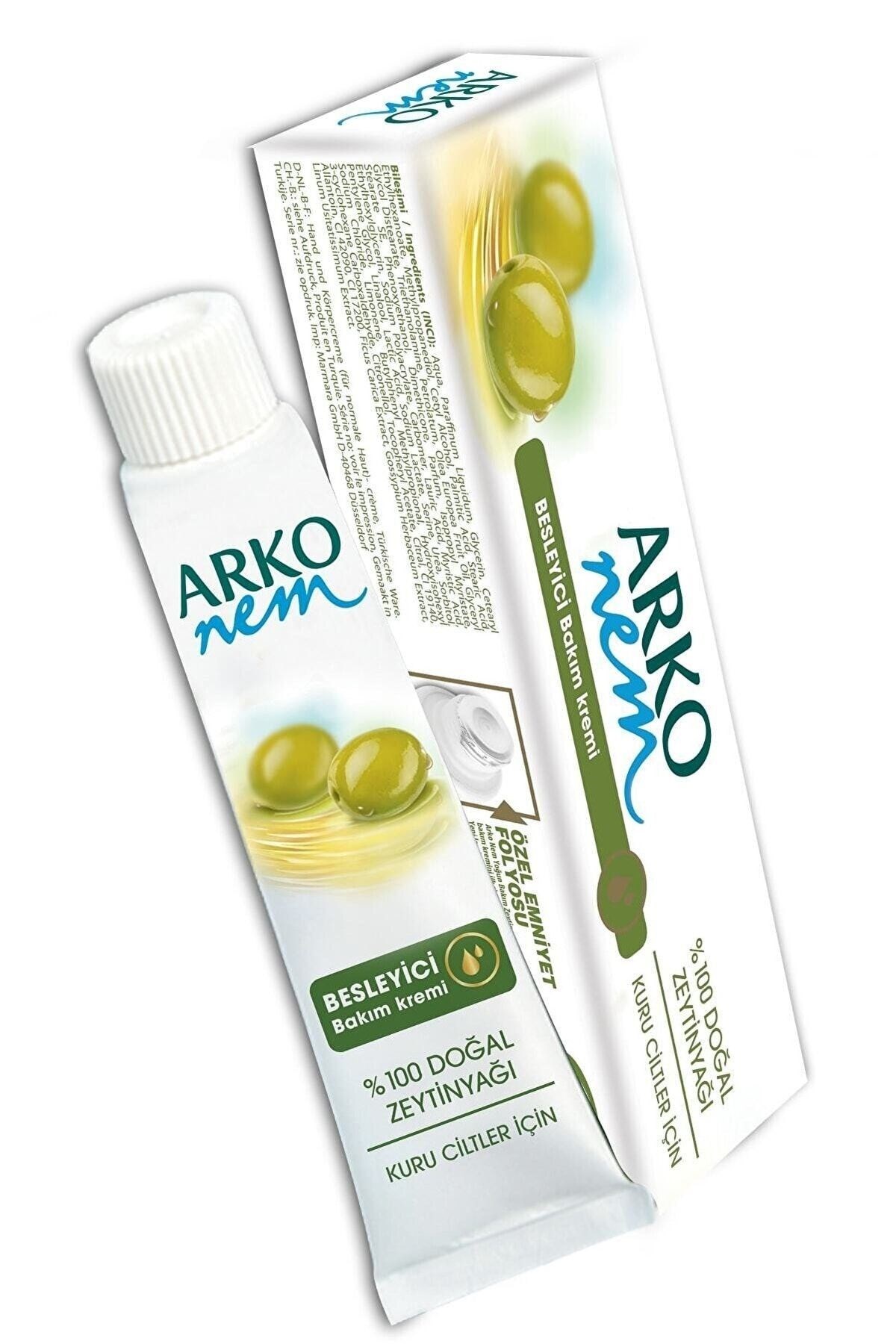 Arko Nem Doğal Zeytinyağlı Tüp Krem 20 ml
