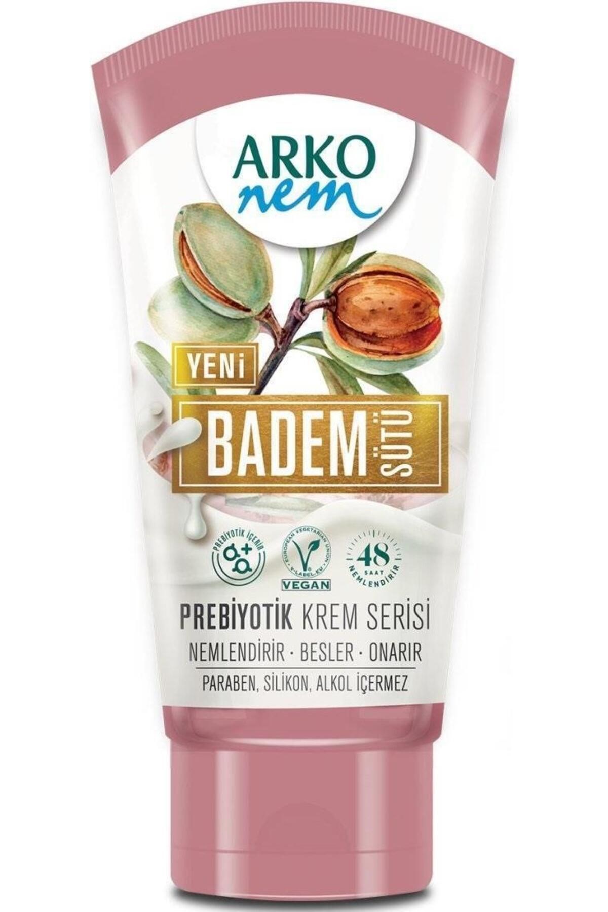 Arko Nem Prebiyotik Krem Serisi Badem Sütü 60 ml