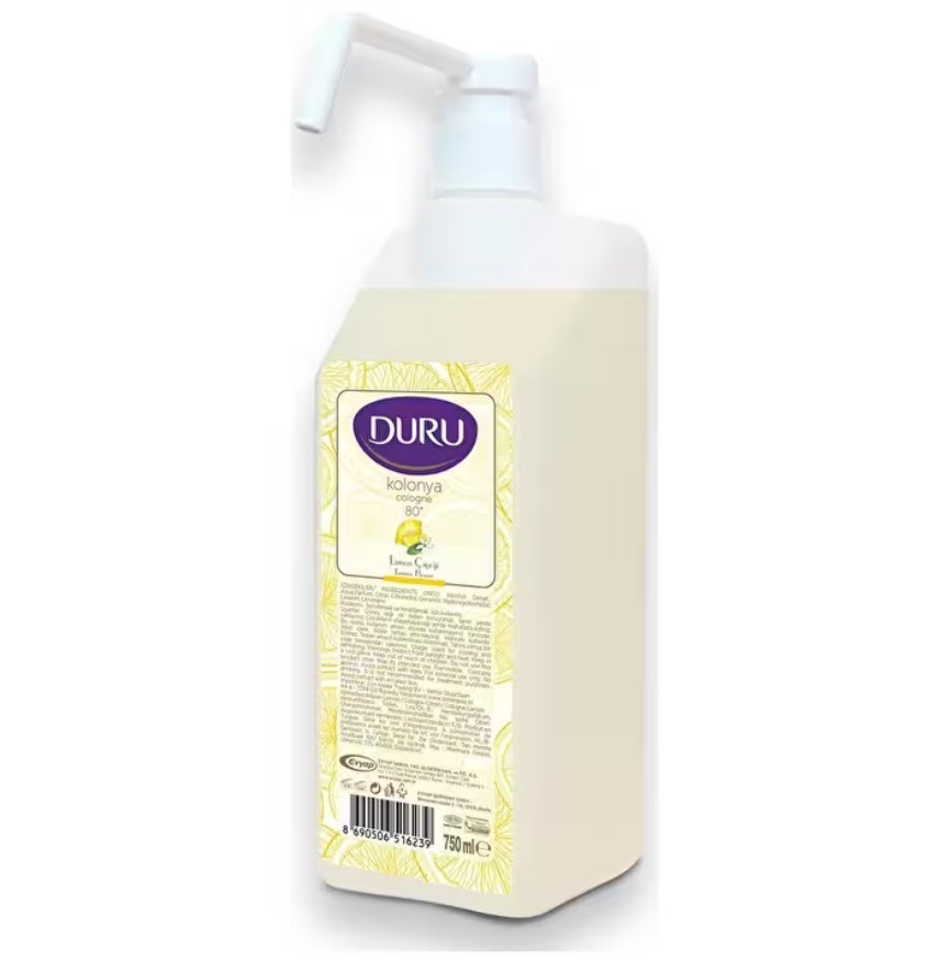 Duru Pompalı Limon Kolonya 750 ml
