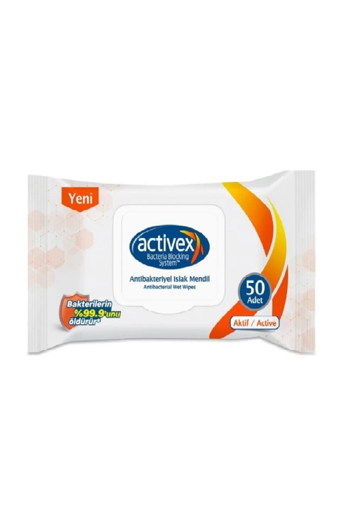 Activex Islak Havlu Aktif 50’li