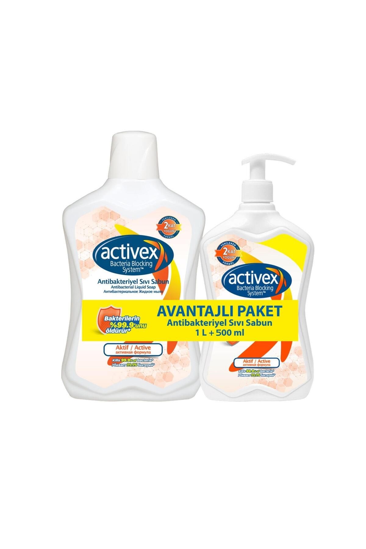 Activex Sıvı Sabun Aktif 1 lt + 500 ml