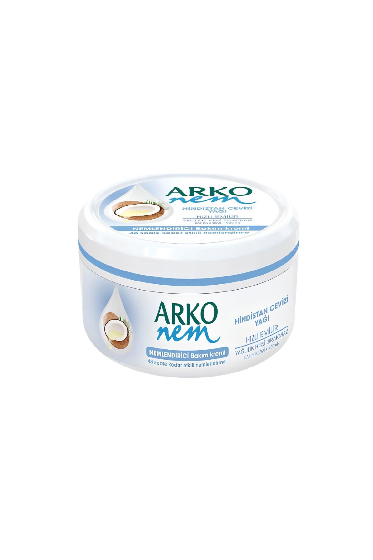 Arko Nem Hindistan Cevizi Yağı Nemlendirici Bakım Kremi 300 ml