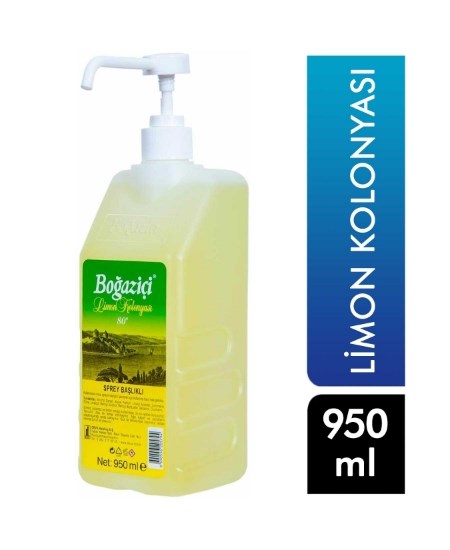 Boğaziçi Limon Kolonyası Pompalı 950 ml