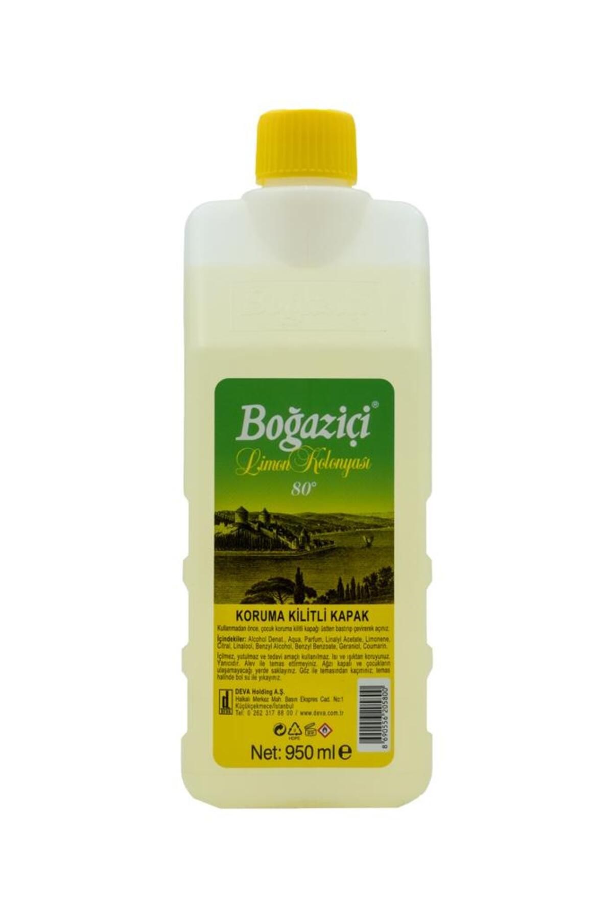 Boğaziçi Bidon Limon Kolonya 950 ml