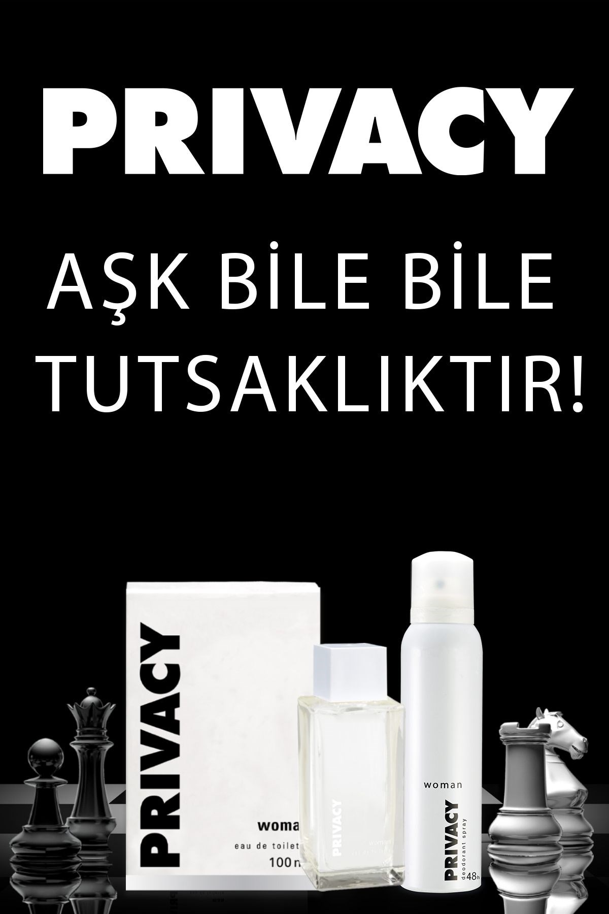 Privacy Set - EDT 100 ml + Deodorant 150 ml