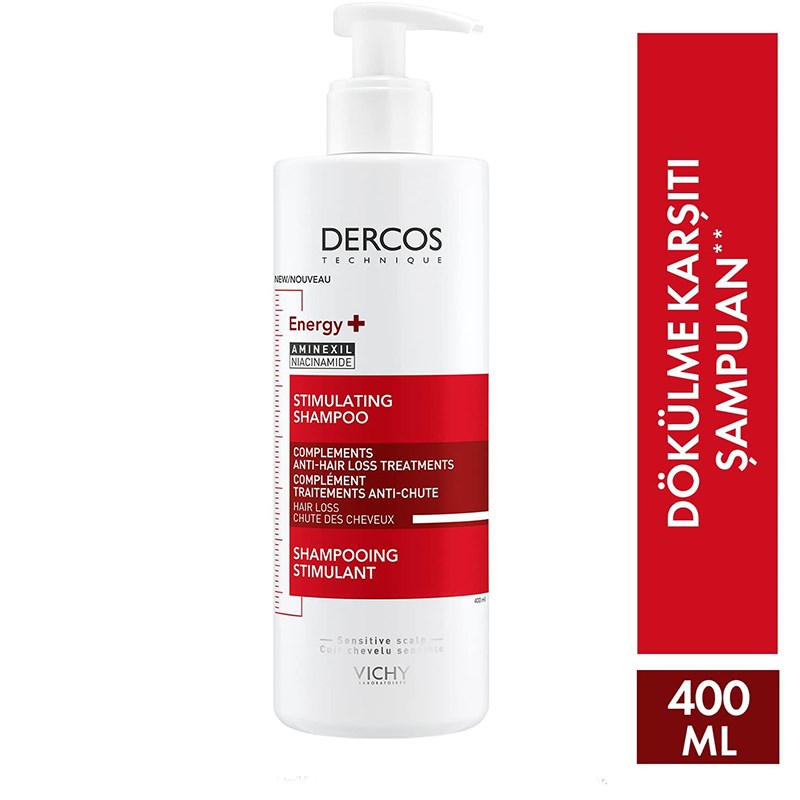 Vichy Dercos Energisant Şampuan Dökülme Karşıtı 400 ml