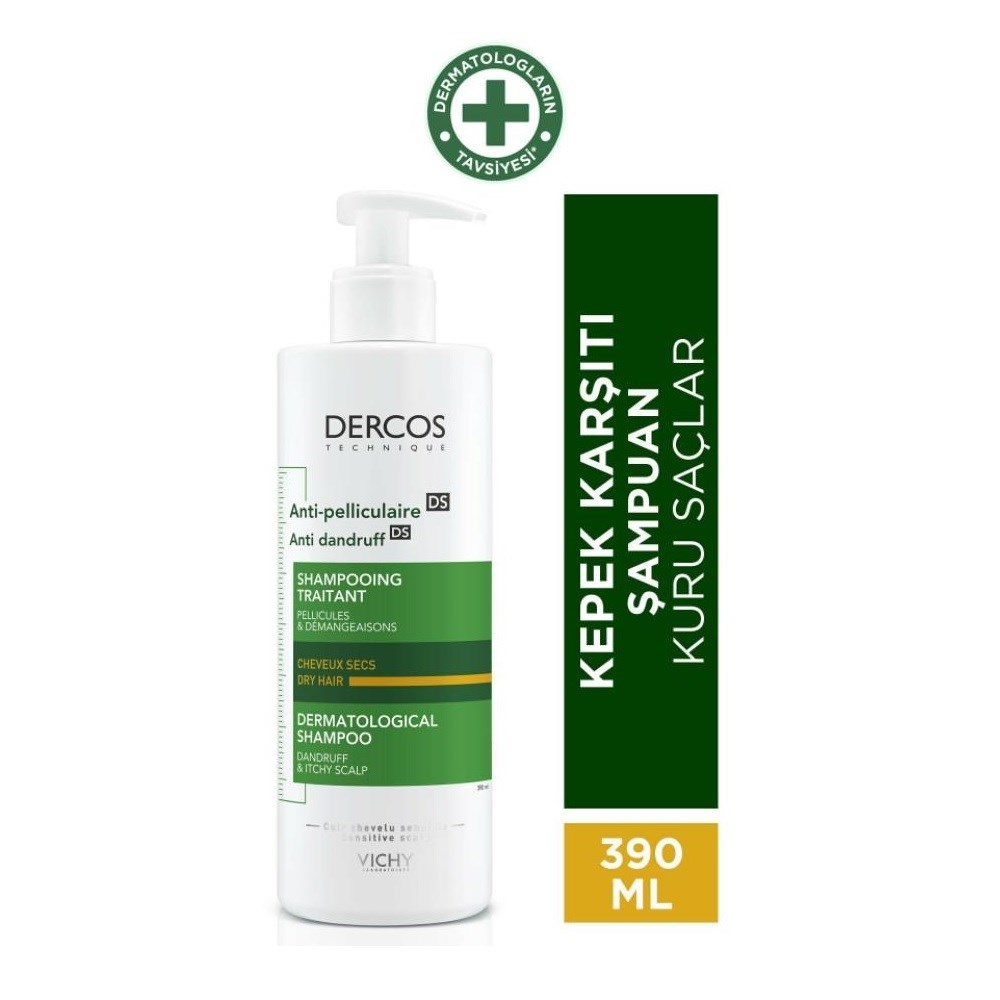 Vichy Dercos Kepek Karşıtı Normal ve Yağlı Saçlar - 200 ml Fiyatına 400 ml Etiketli