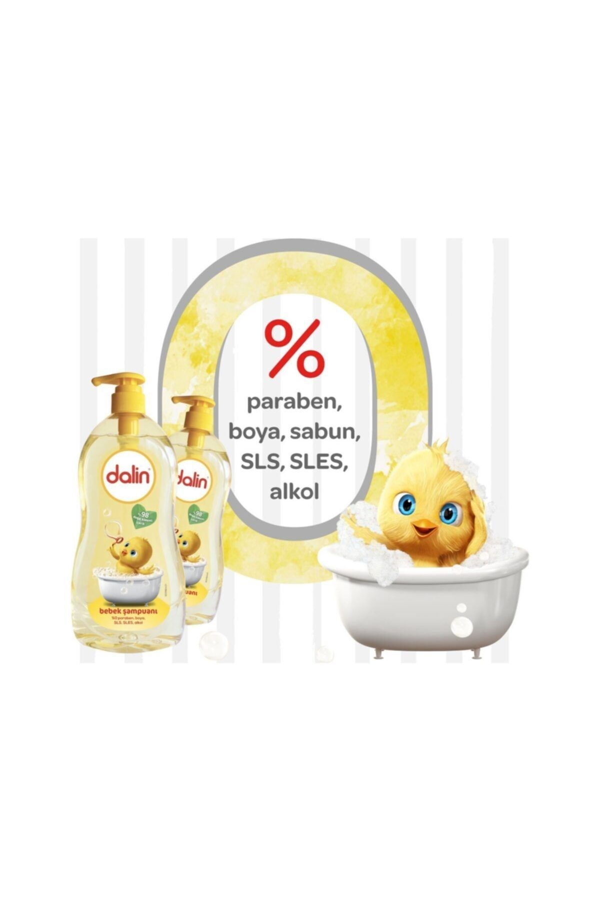 Dalin Bebek Şampuanı Kolay Tarama Bademli 200 ml