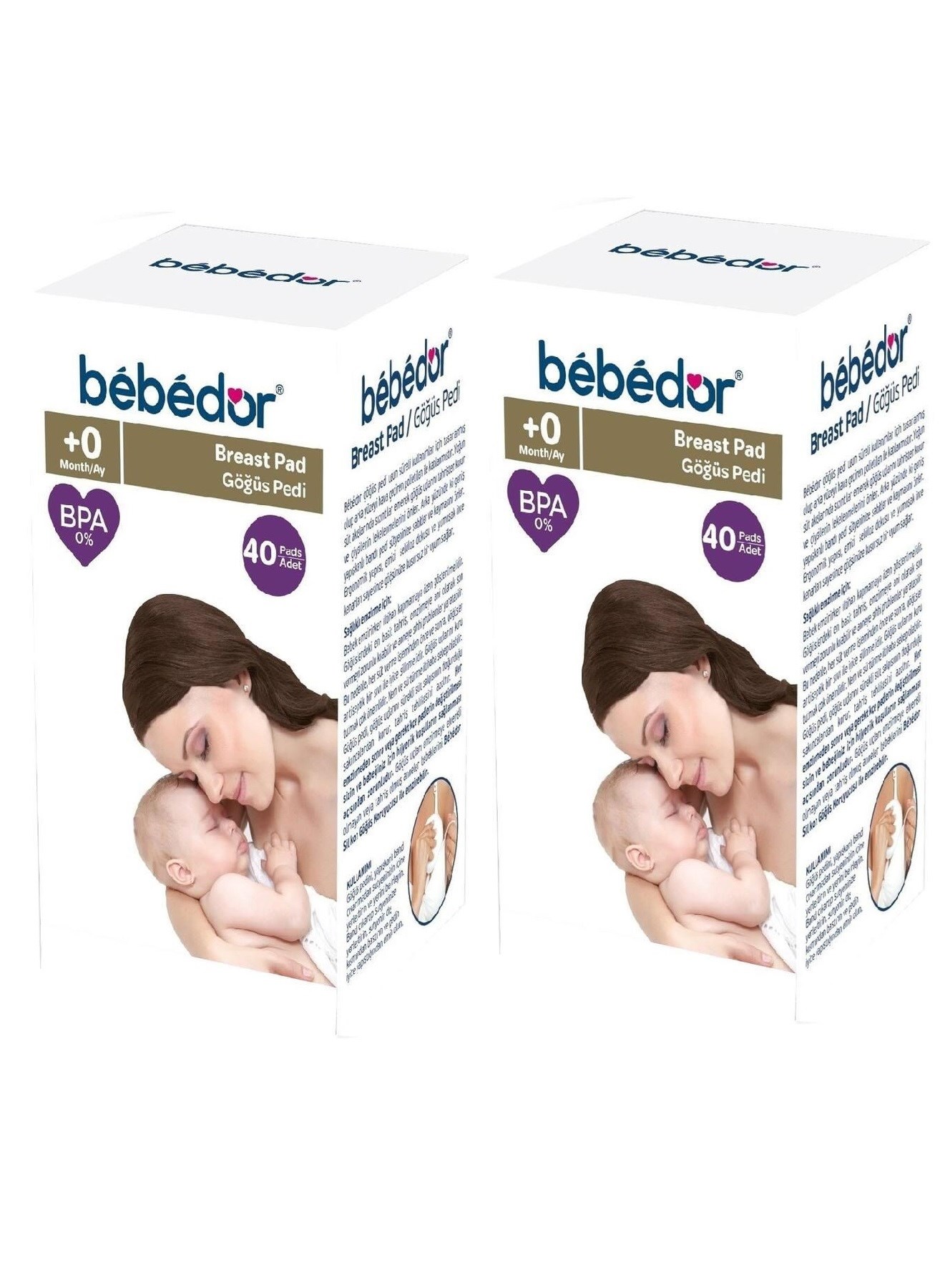 Bebedor Göğüs Pedi 40’lı