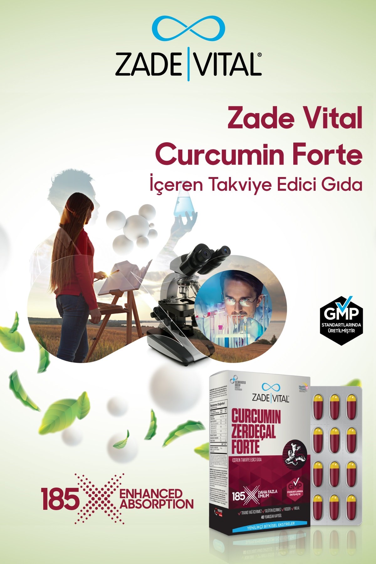 Curcumin Forte 1000mg 40 Kapsül