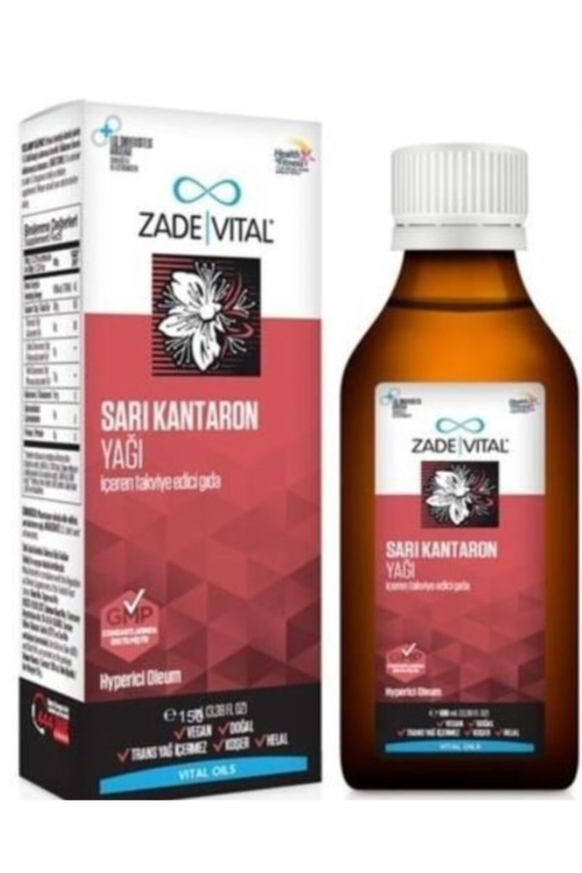 Zade Vital Zade Vital Sarı Kantaron Yağı 150 ml