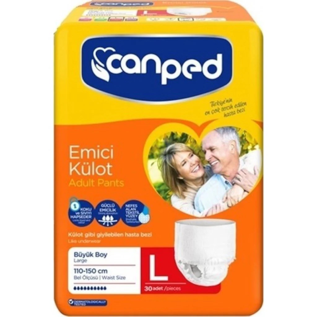 Canped Emici Külot Large 30’lu