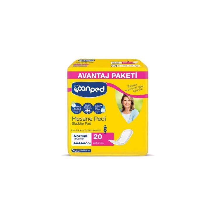 Canped Mesane Pedi Orta Boy Normal 20’li