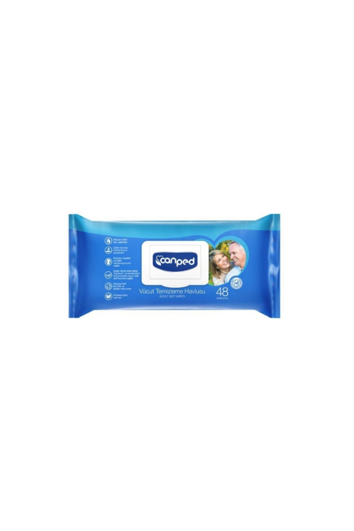 Canped Vücut Temizleme Havlusu 48 Yaprak