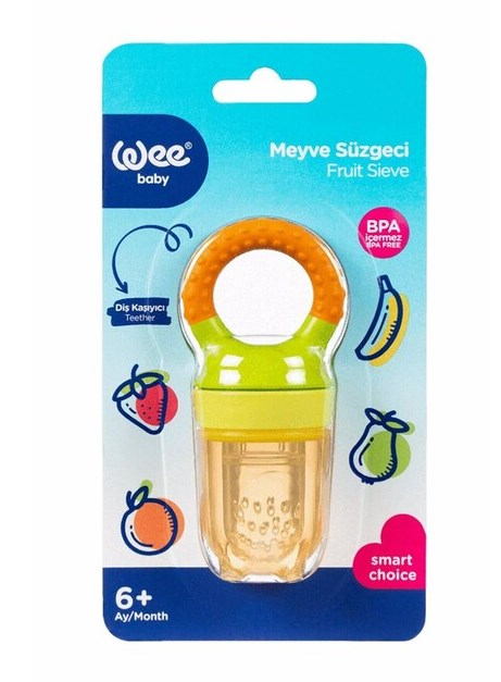 Wee Baby 207 Meyve Süzgeci - Turuncu & Yeşil