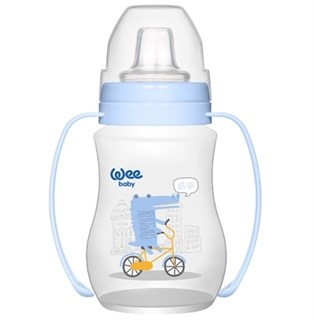 Wee Baby 754 PP Alıştırma Bardağı Antikolik Akıtmaz Kulplu 250 ml - M