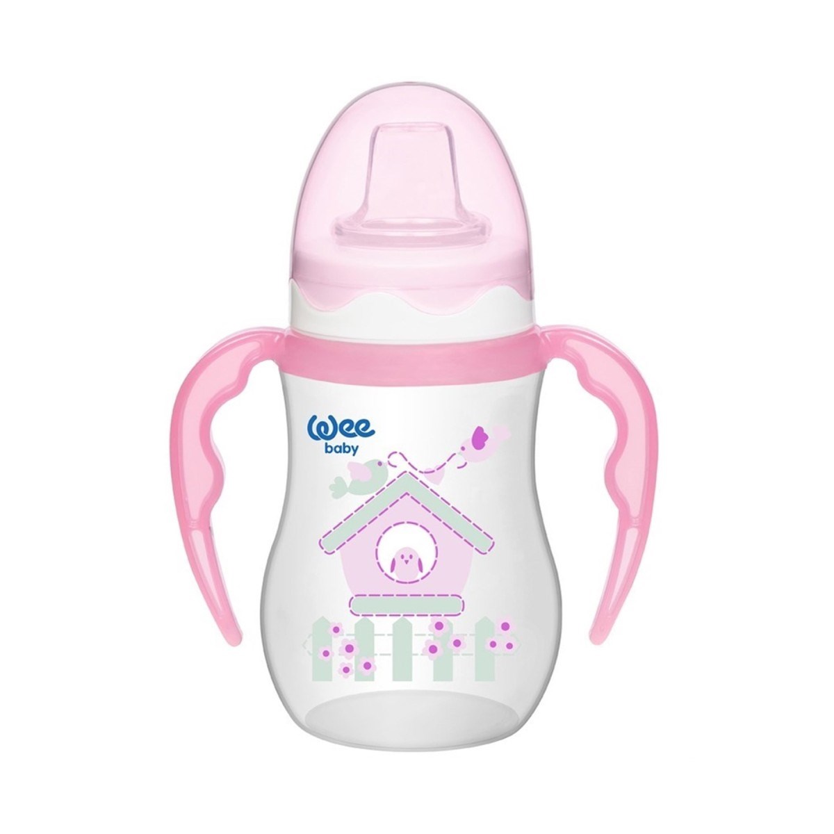 Wee Baby 754 PP Alıştırma Bardağı Antikolik Akıtmaz Kulplu 250 ml - P
