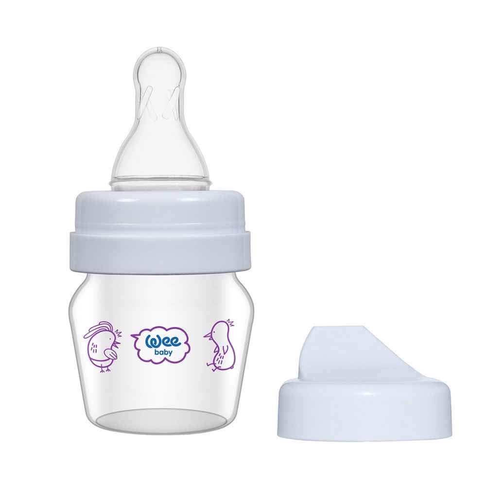 Wee Baby Wee Baby 792 Cam Alıştırma Bardağı Mini - MAVİ
