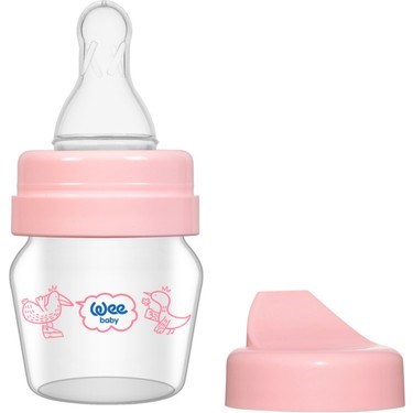 Wee Baby Wee Baby 792 Cam Alıştırma Bardağı Mini - PEMBE