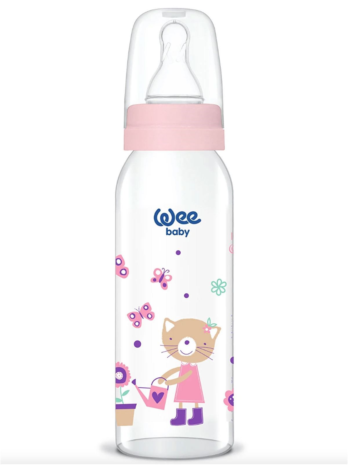 Wee Baby 876 Cam Biberon 250 ml - Pembe