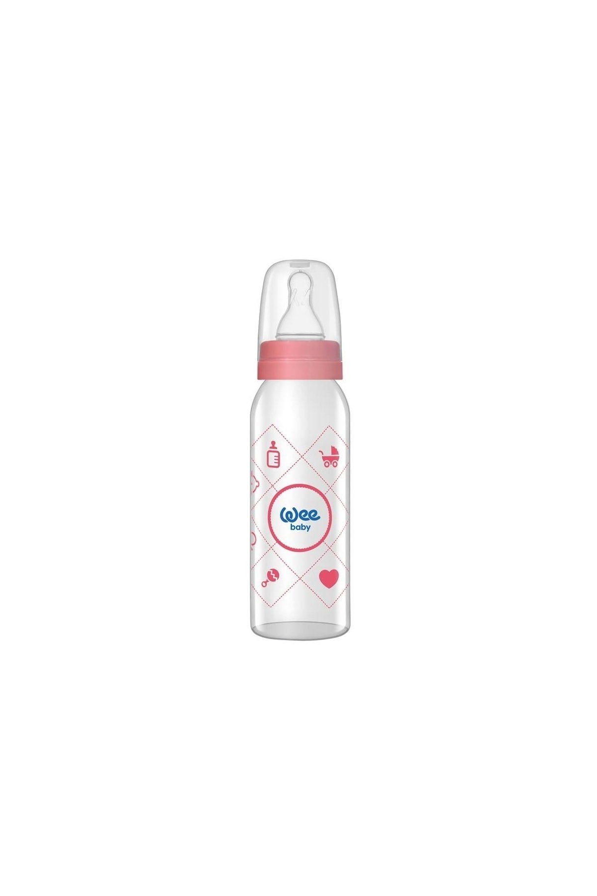 Wee Baby 876 Cam Biberon 250 ml-PEMBE